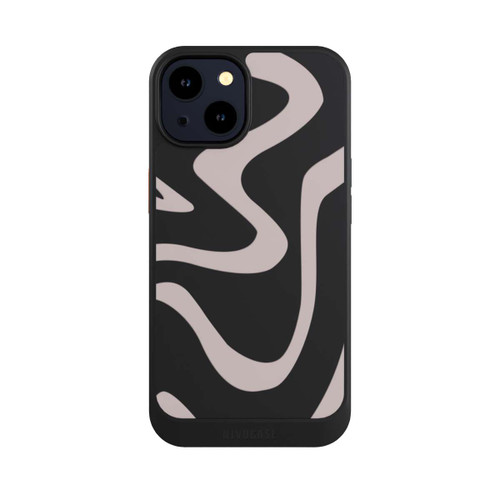 Apple iPhone 14 NIVOcore Linien Wellig Transparent