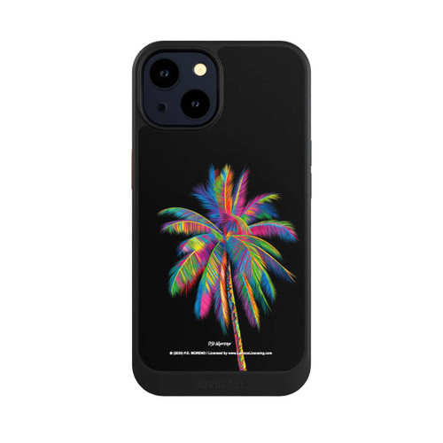 Apple iPhone 14 NIVOcore Regenbogen Palme