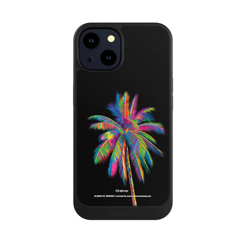 iPhone 14 NIVOcore Regenbogen Palme