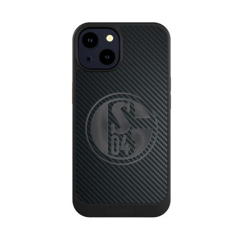 Apple iPhone 14 NIVOcore Schalke 04 Carbon Look