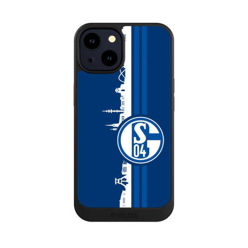 Apple iPhone 14 NIVOcore Schalke 04 Skyline Blau