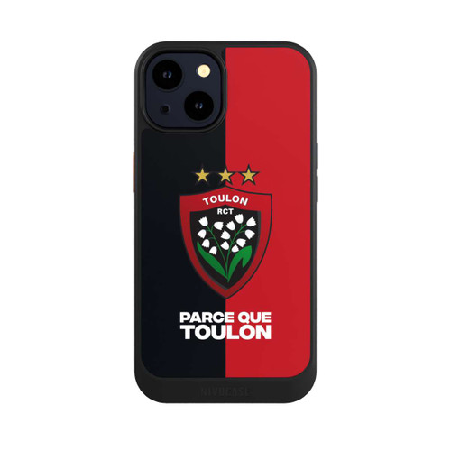 Apple iPhone 14 NIVOcore RCT Logo Rouge Noir