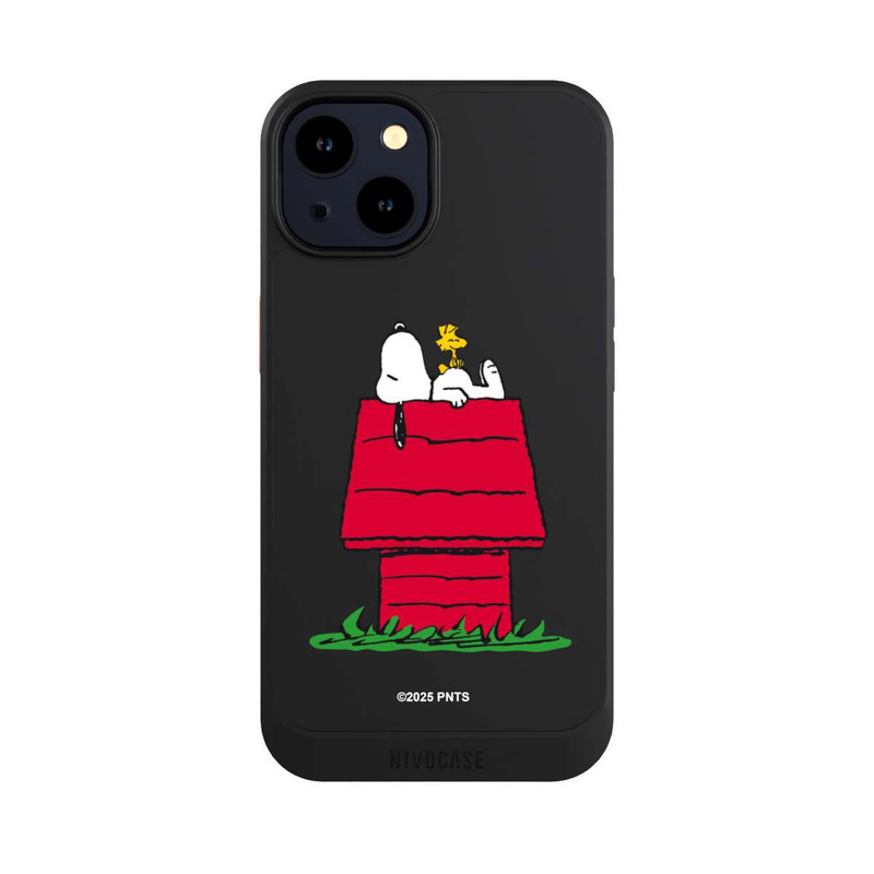iPhone 14 NIVOcore Snoopy and Woodstock Classic transparent