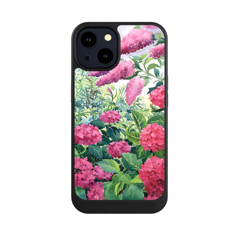 iPhone 14 NIVOcore Garden Hydrangeas and Buddleia by Christopher Ryland