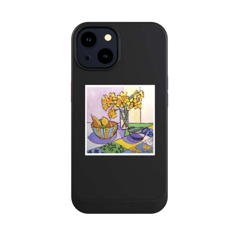 iPhone 14 NIVOcore Daffodil Patchwork, 2023, by Catherine J Martzloff