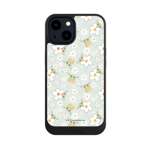 Apple iPhone 14 NIVOcore Baby Yoda Flower Pattern