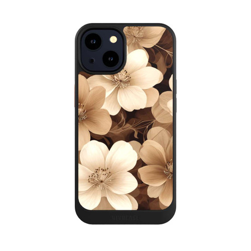 Apple iPhone 14 NIVOcore Naturfarbene Negativblumen mit KI