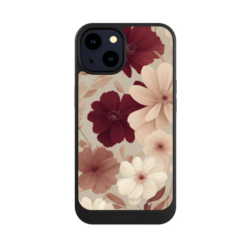 Apple iPhone 14 NIVOcore Romantische Pastellblumen mit KI