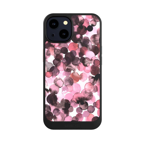 Apple iPhone 14 NIVOcore Blätterzauber Pink
