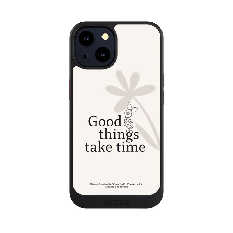 iPhone 14 NIVOcore Good Things Take time Piglet