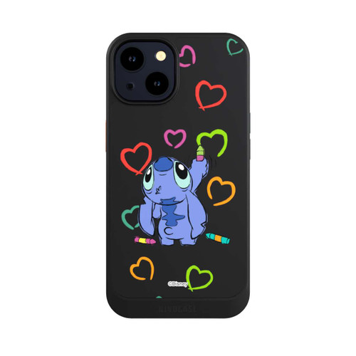 Apple iPhone 14 NIVOcore Stitch Draws a Heart Transparent