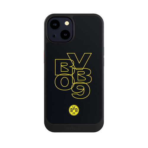 Apple iPhone 14 NIVOcore BVB09 Gelb Schwarz