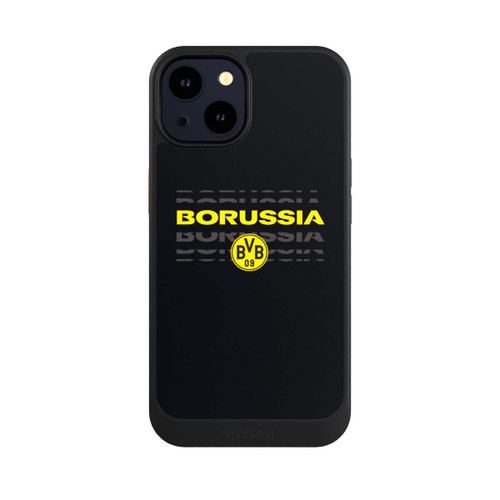 Apple iPhone 14 NIVOcore Borrussia Gelb Schwarz