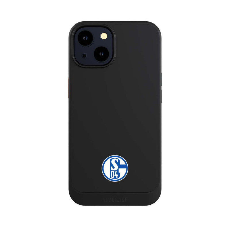 iPhone 14 NIVOcore FC Schalke 04 Logo Klein Transparent