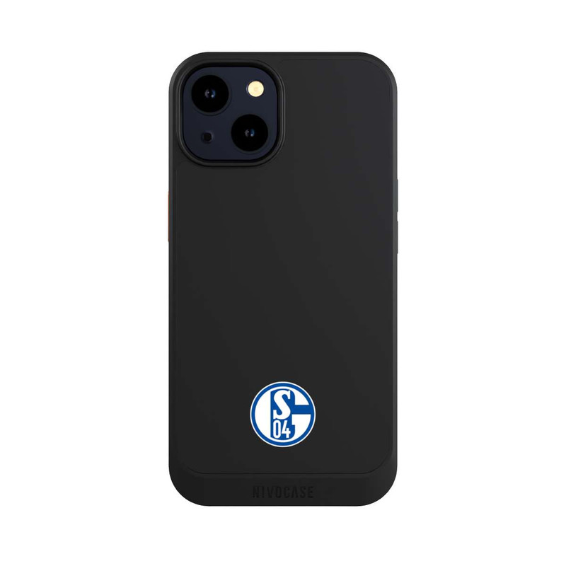 iPhone 14 NIVOcore FC Schalke 04 Logo Klein Transparent