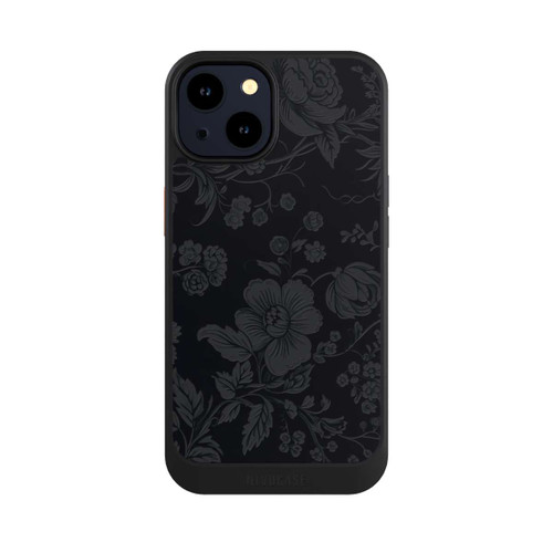 Apple iPhone 14 NIVOcore Dunkle Blumen Vintageoptik