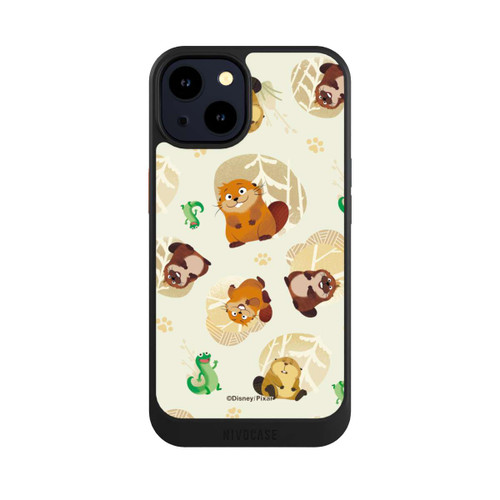 Apple iPhone 14 NIVOcore Hoppers Muster Gelb