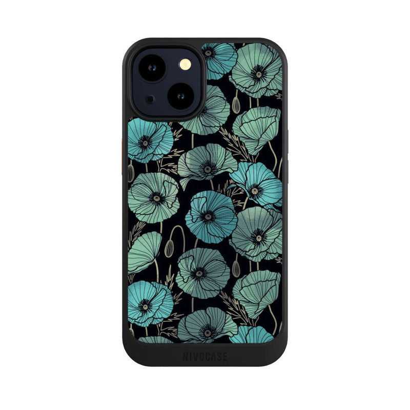 iPhone 14 NIVOcore Sommermohn Grün