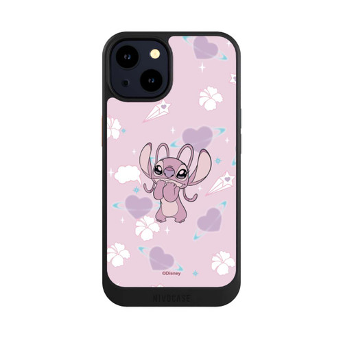 Apple iPhone 14 NIVOcore Disney Classics Lilo &amp; Stitch Angel Cute Pink