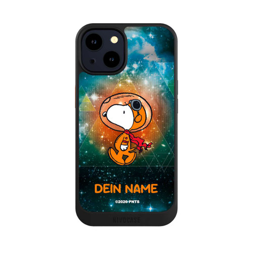 Apple iPhone 14 NIVOcore Snoopy Voyageur de l'espace Personnalisable