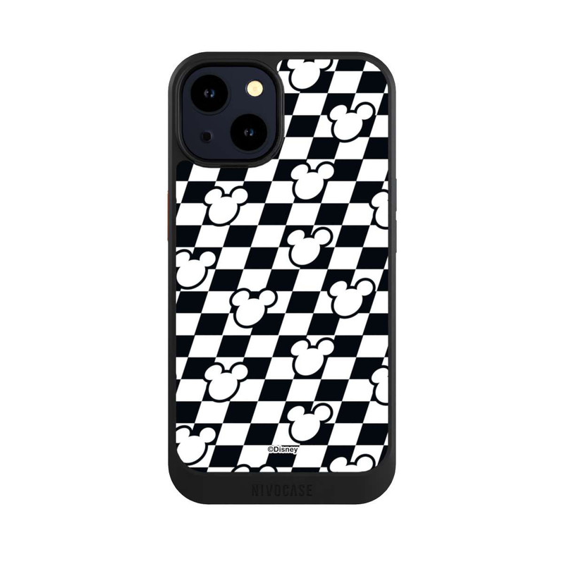 iPhone 14 NIVOcore Happy Racing Pattern Micky Maus Motorsport
