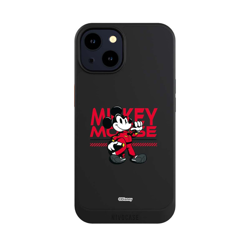 iPhone 14 NIVOcore Micky Maus Rennfahrer Transparent