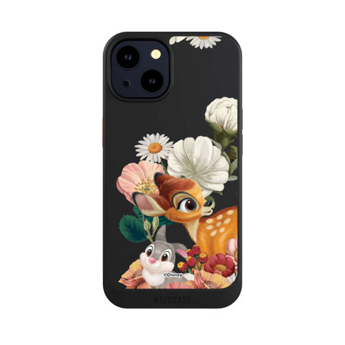 Apple iPhone 14 NIVOcore Bambi und Klopfer Blumen Transparent