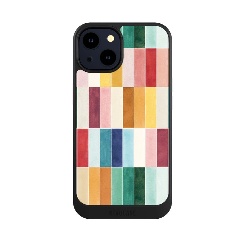 iPhone 14 NIVOcore Modern Craft Geometric Rectangular Tiles