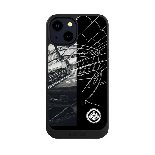 Apple iPhone 14 NIVOcore Eintracht Frankfurt Stadion Fotoskizze