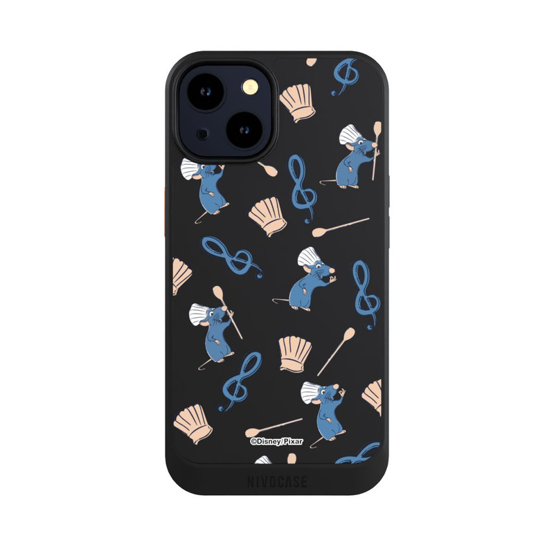 iPhone 14 NIVOcore Remy Ratatouille Transparent Disney Muster