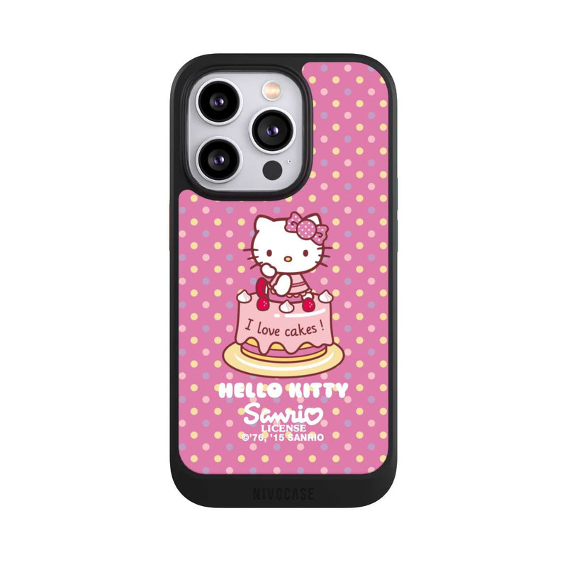 iPhone 14 Pro NIVOcore Hello Kitty - I Love Cakes