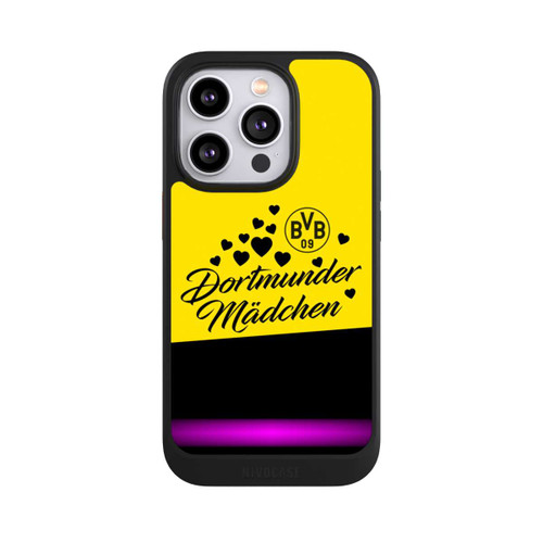 Apple iPhone 14 Pro NIVOcore BVB Dortmunder Mädel Herzen