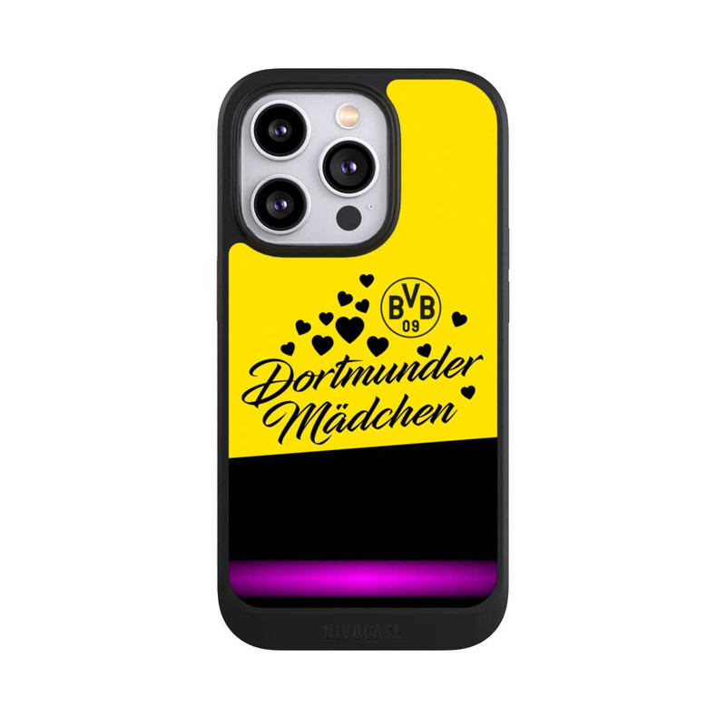 iPhone 14 Pro NIVOcore BVB Dortmunder Mädel Herzen