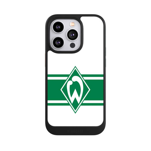 Apple iPhone 14 Pro NIVOcore Werder Stripes White
