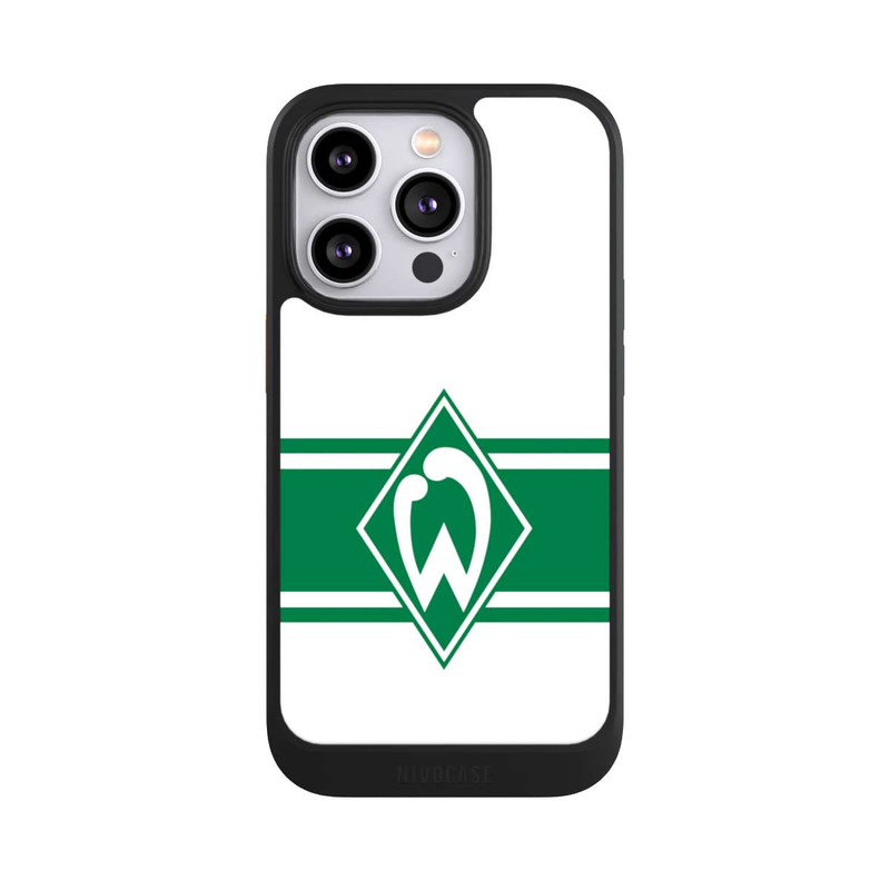 iPhone 14 Pro NIVOcore Werder Stripes White