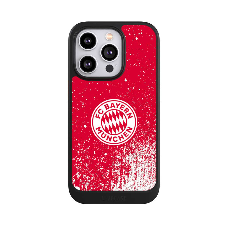 iPhone 14 Pro NIVOcore Splatter Rot - FCB