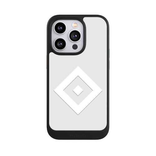 Apple iPhone 14 Pro NIVOcore Rauten Logo auf HSV Grau
