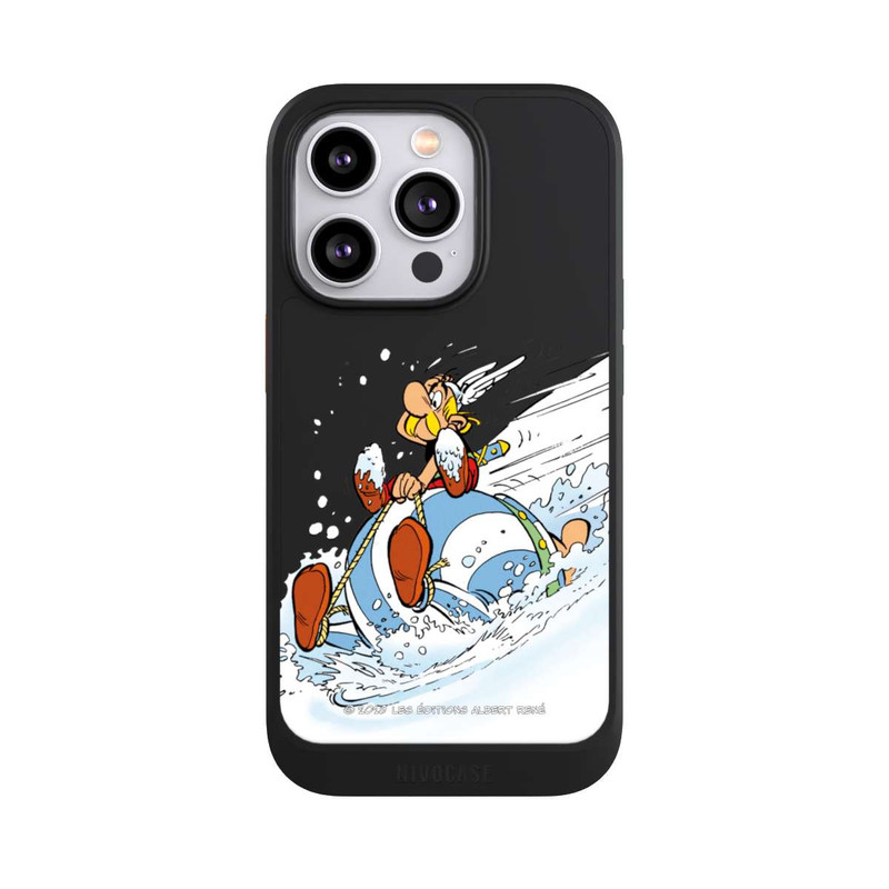 iPhone 14 Pro NIVOcore Astérix & Obélix Luge Transparent