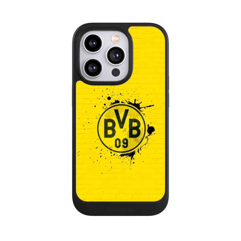 iPhone 14 Pro NIVOcore Spraylogo Yellow - BVB