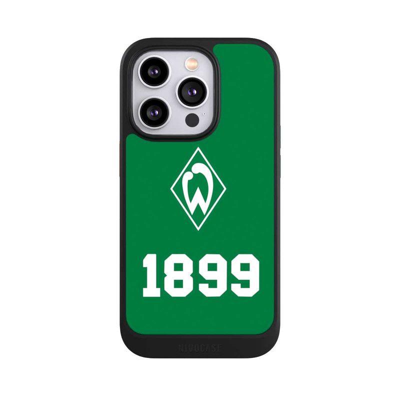 iPhone 14 Pro NIVOcore 1899 Grün-Weiß Lebenslang Grün - Werder Bremen