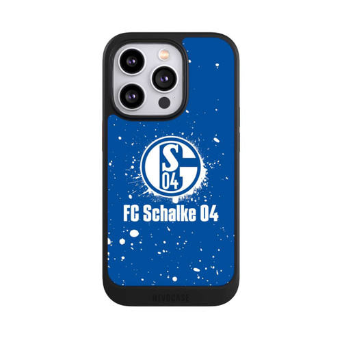 Apple iPhone 14 Pro NIVOcore Schalke 04 - Spraylogo