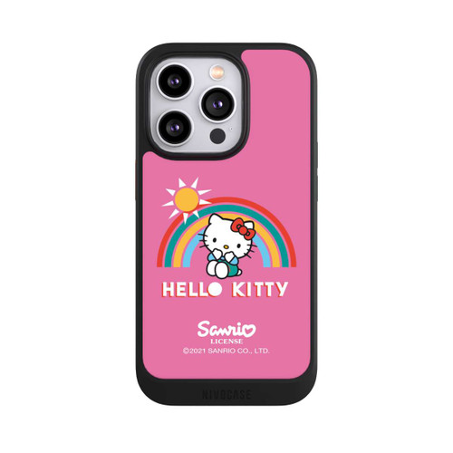 Apple iPhone 14 Pro NIVOcore Hallo Kitty Regenbogen