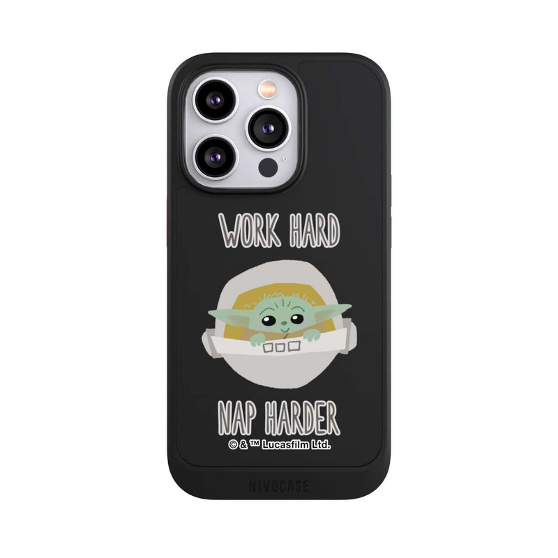 iPhone 14 Pro NIVOcore The Child Work Hard Nap Harder Transparent