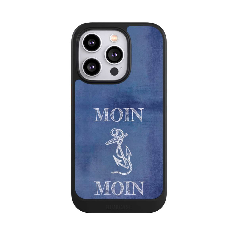 iPhone 14 Pro NIVOcore ancre grunge bleu