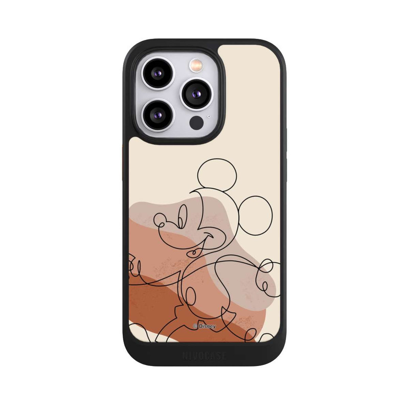 iPhone 14 Pro NIVOcore Mickey Abstract Lineart