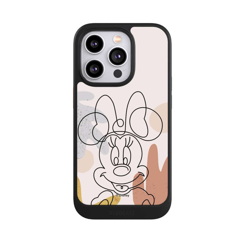 iPhone 14 Pro NIVOcore Minnie Abstract Lineart