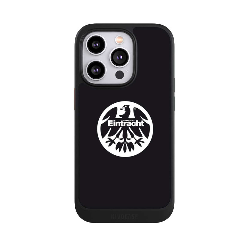 iPhone 14 Pro NIVOcore Logo Adler 1980 weiss