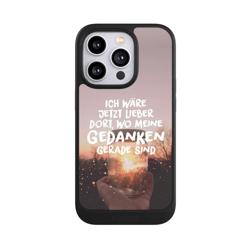 iPhone 14 Pro NIVOcore Ich Wäre Jetzt Lieber Dort