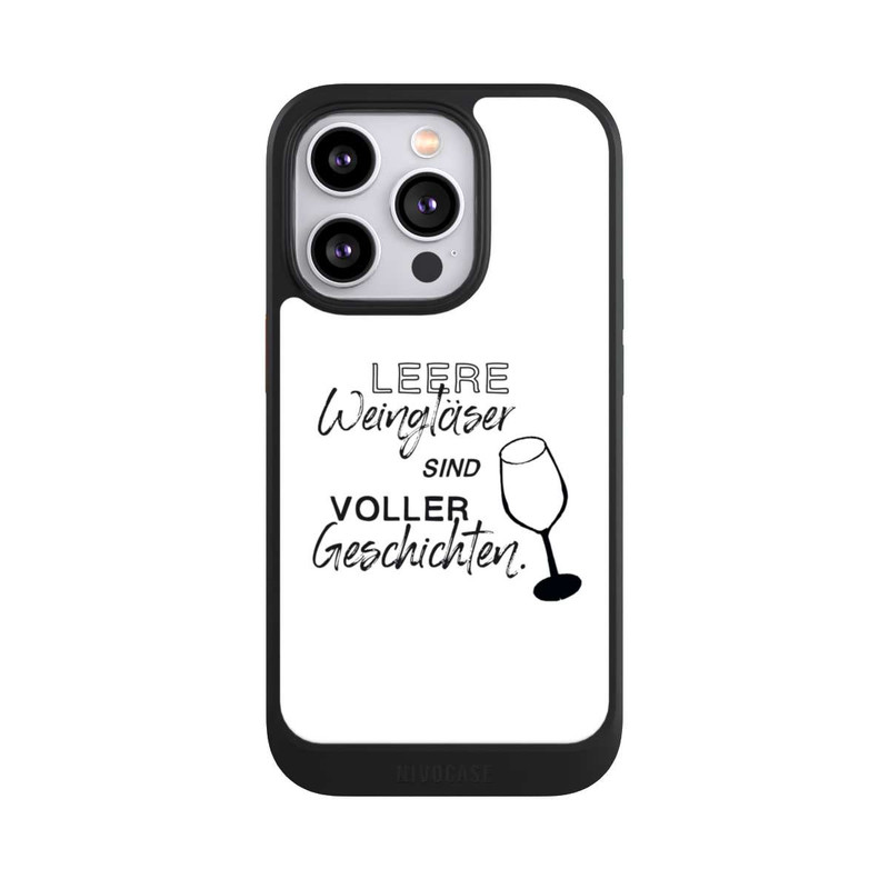 iPhone 14 Pro NIVOcore Leere Weingläser