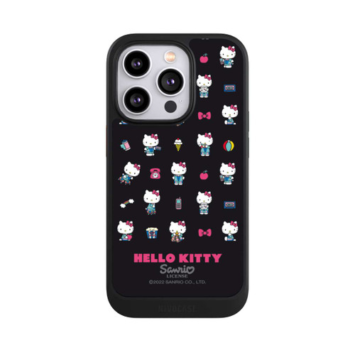 Apple iPhone 14 Pro NIVOcore Hello Kitty 90s Schwarz